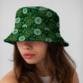 Paddy's Shamrock - Bucket Hat, close-up detail