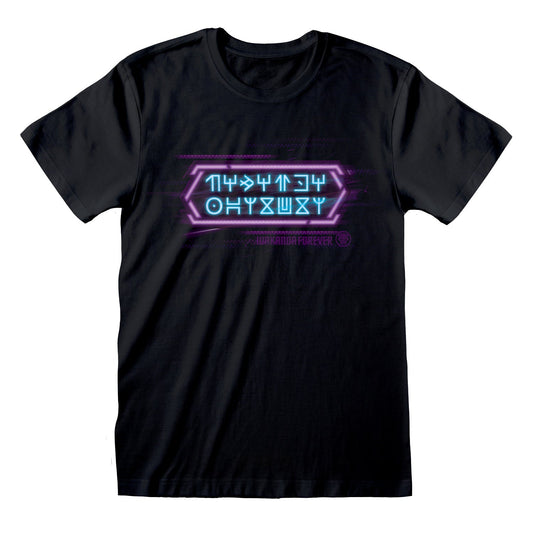 Marvel- Black Panther Wakanda Forever-Code T-Shirt collectible from Heroes Inc Dropship