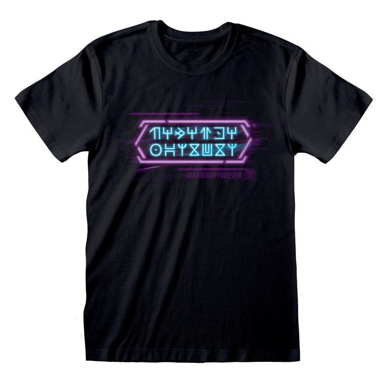 Marvel- Black Panther Wakanda Forever-Code T-Shirt collectible from Heroes Inc Dropship