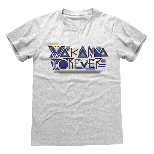 Marvel Black Panther Wakanda Forever T-Shirt collectible from Heroes Inc Dropship