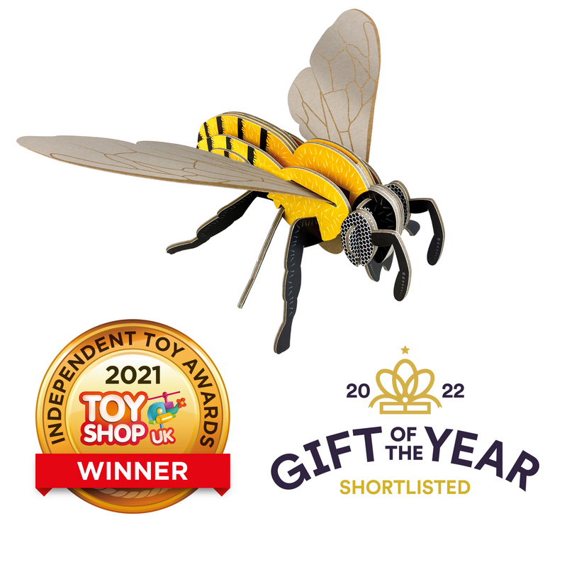 Honey Bee - build Your Own, size reference