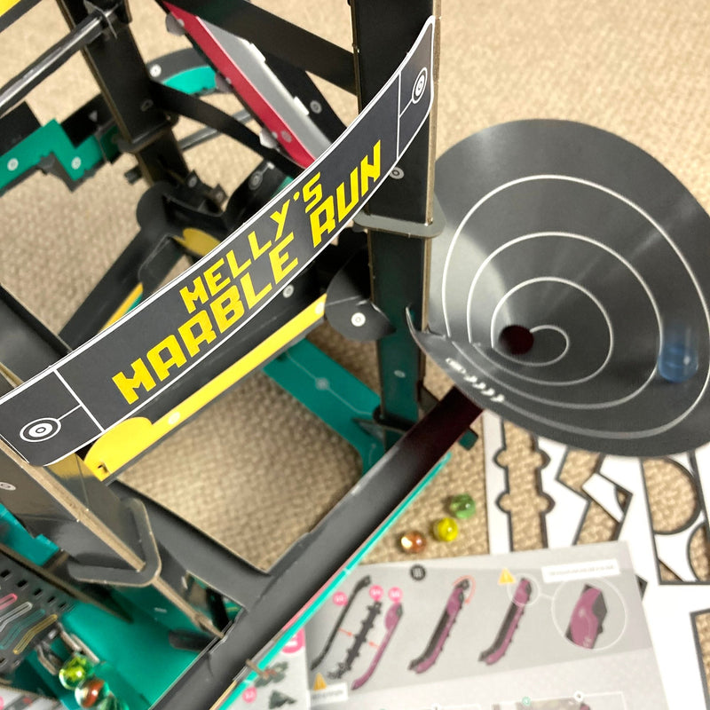 Marble Run - Build Your Own, side angle