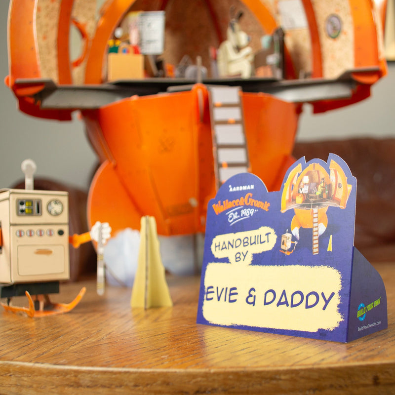 Wallace & Gromit Rocket - Build Your Own, alternate view