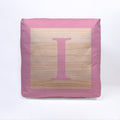Pink Initial Baby Block Cube Cushion - 10, additional view