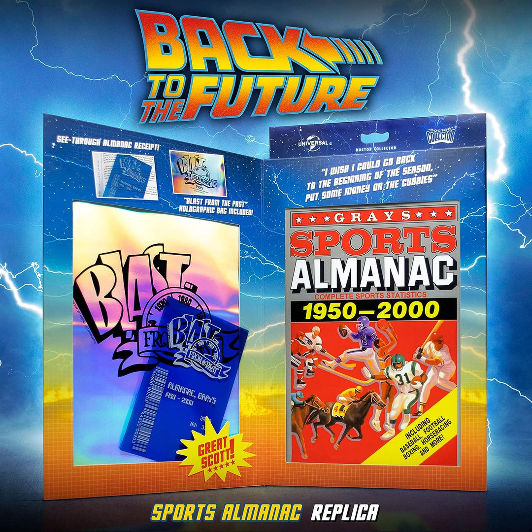 Back To The Future Greys Sports Almanac Replica - Infinity Collectables  - #tag1#