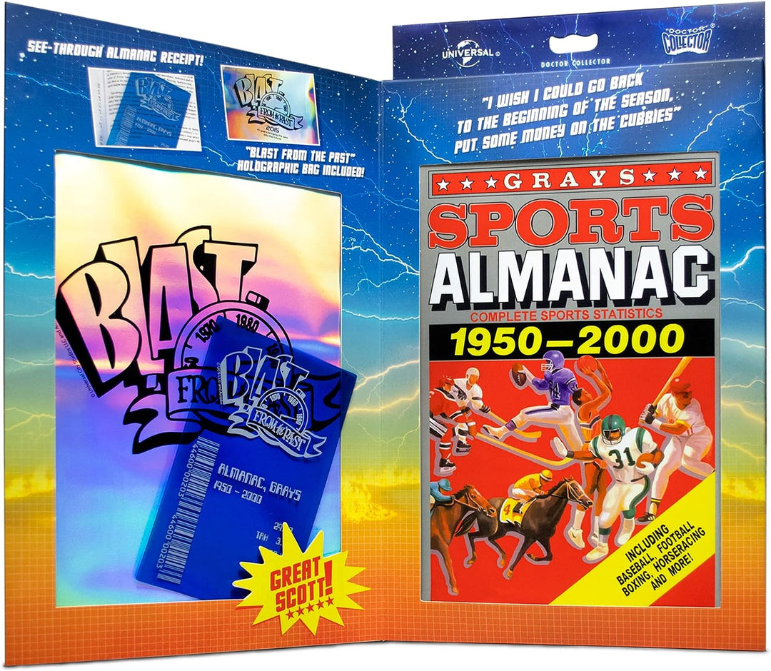 Back To The Future Greys Sports Almanac Replica - Infinity Collectables  - #tag1#