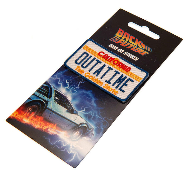 Back To The Future Iron-On Patch - Infinity Collectables  - #tag1#