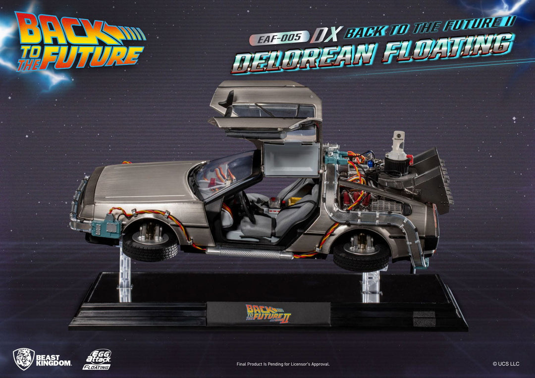 Back to the Future Part II Floating DeLorean (Deluxe Version) - Infinity Collectables  - #tag1#