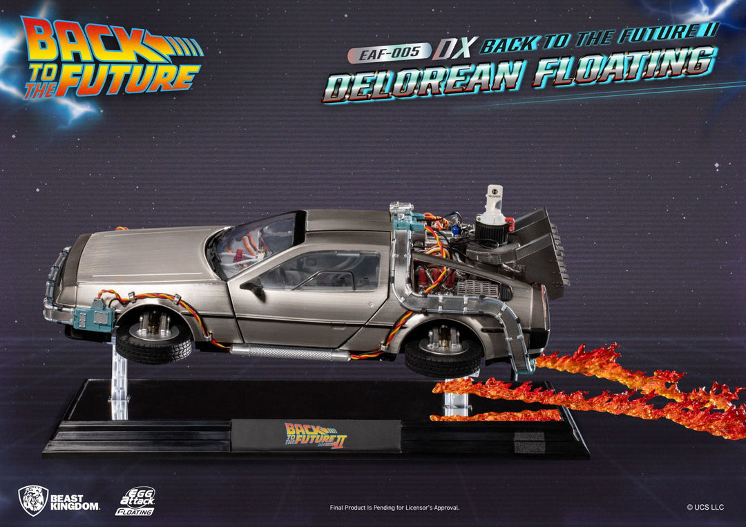 Back to the Future Part II Floating DeLorean (Deluxe Version) - Infinity Collectables  - #tag1#