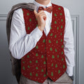 Bah Humbug - Trees - Novelty Costume Fancy Dress Waistcoat ( 4 sizes available ), alternate view