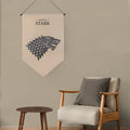 Game of Thrones Stark Sigil Banner, alternate view