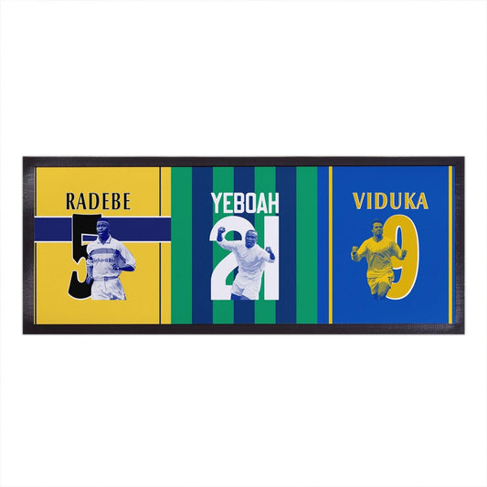 Leeds Legends - Bar Runner collectible from https://britishmade.gifts/