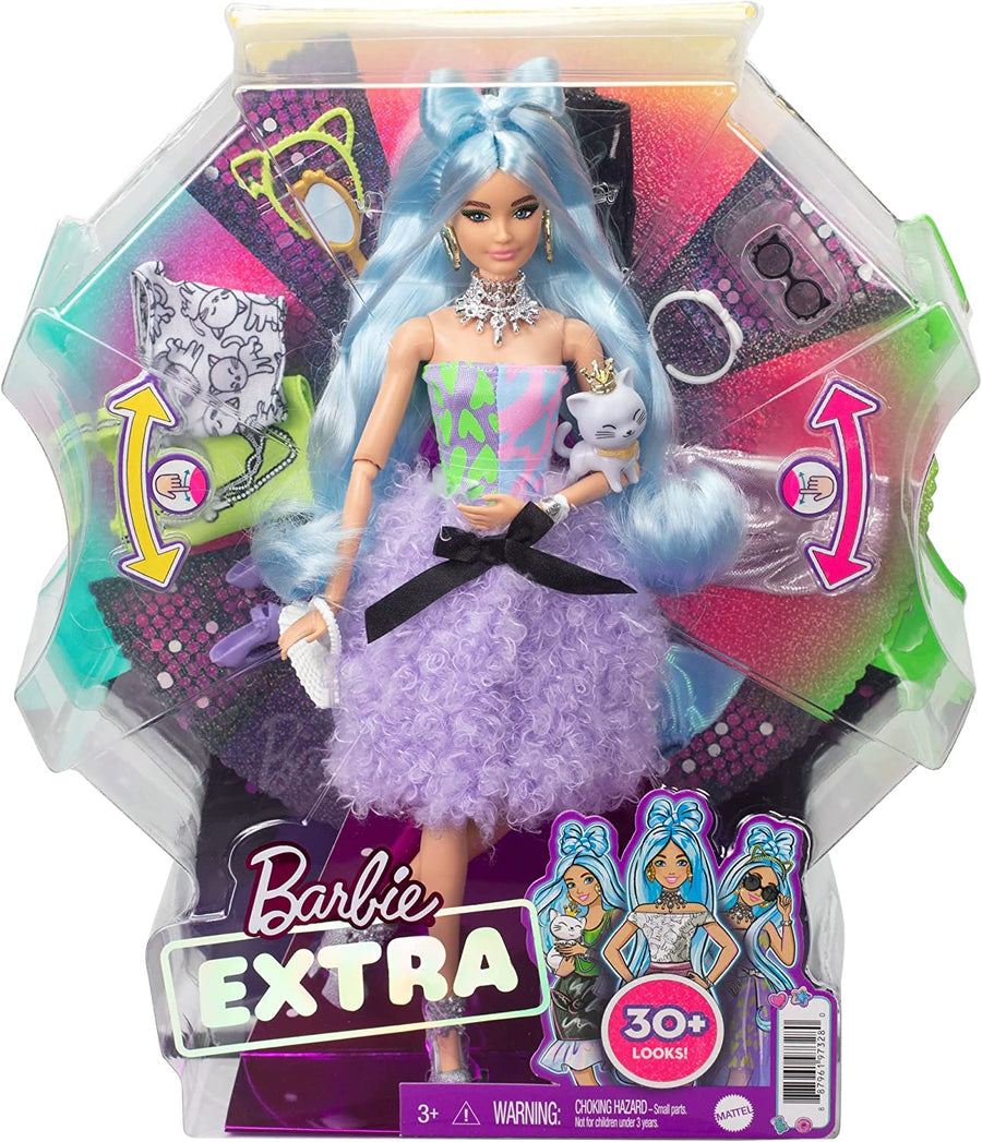 Barbie Extra Deluxe Doll with Mix & Match Accessories Set - Infinity Collectables  - #tag1#