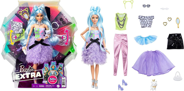 Barbie Extra Deluxe Doll with Mix & Match Accessories Set - Infinity Collectables  - #tag1#