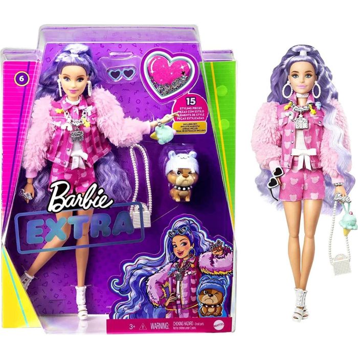 Barbie Extra Doll With Periwinkle Hair - Infinity Collectables  - #tag1#