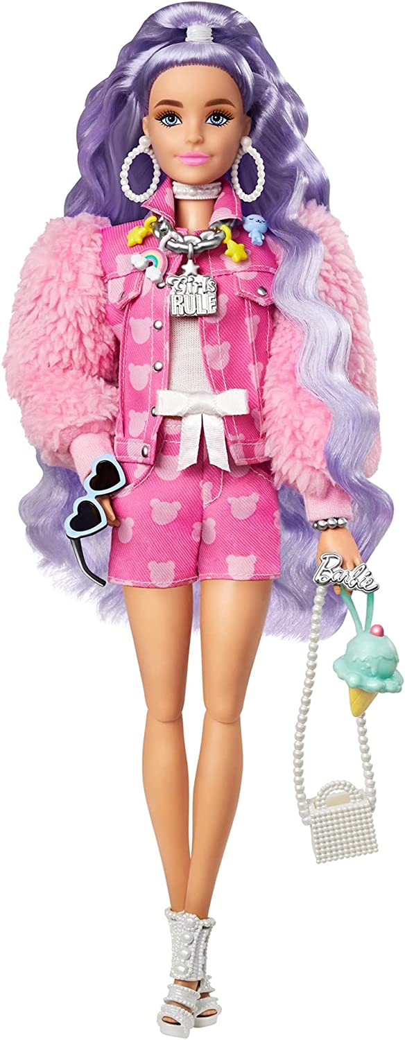 Barbie Extra Doll With Periwinkle Hair - Infinity Collectables  - #tag1#