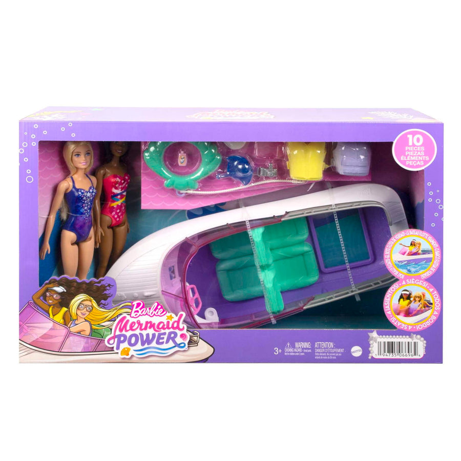 Barbie Mermaid Power Dolls, Boat and Accessories - Infinity Collectables  - #tag1#