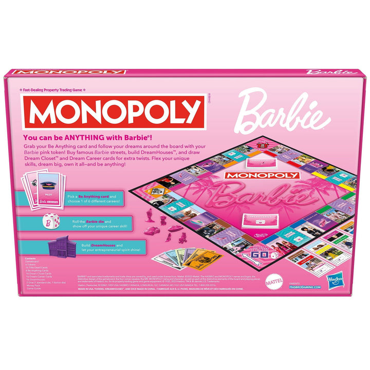 Barbie Monopoly Board Game - Infinity Collectables  - #tag1#