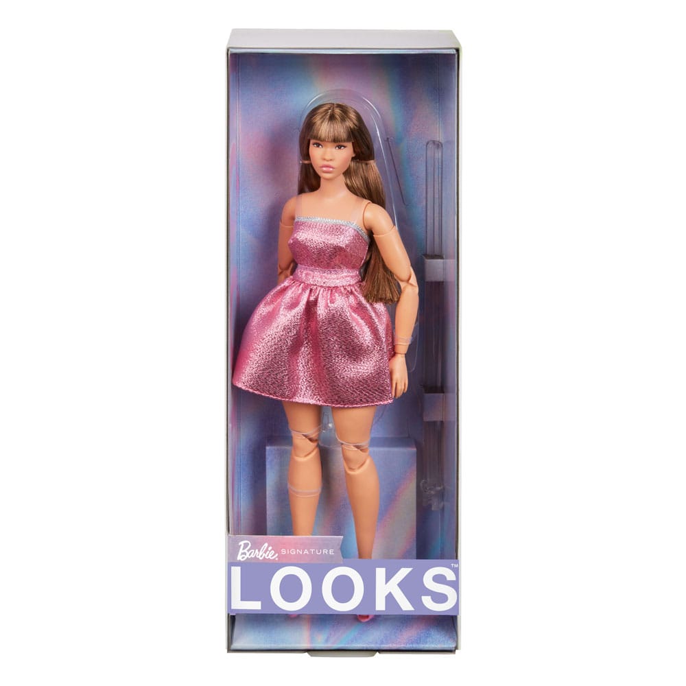 Barbie Signature Barbie Looks Doll Model #24 Pink Mini Dress - Infinity Collectables  - #tag1#