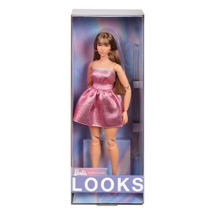 Barbie Signature Barbie Looks Doll Model #24 Pink Mini Dress - Infinity Collectables  - #tag1#