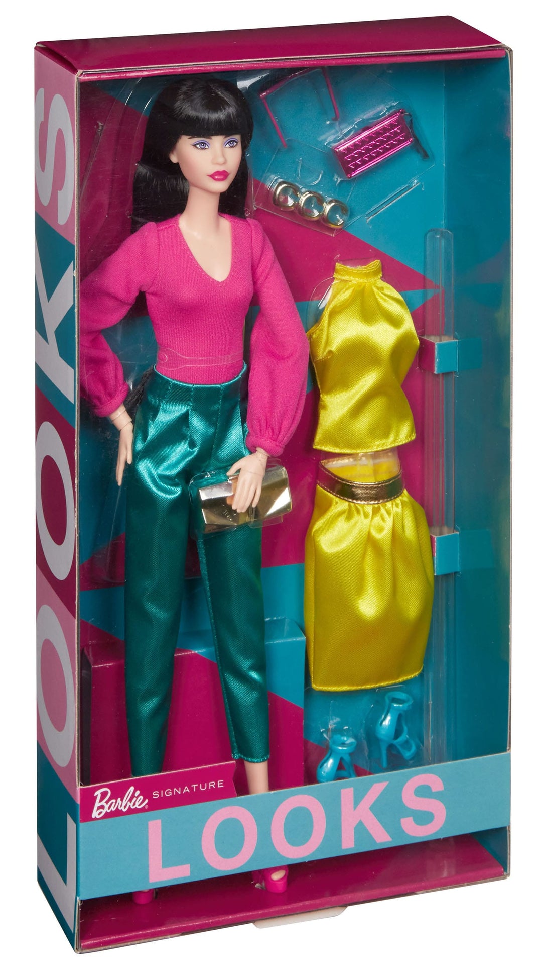 Barbie Signature Barbie Looks Doll With Mix-and-Match Fashions - Infinity Collectables  - #tag1#