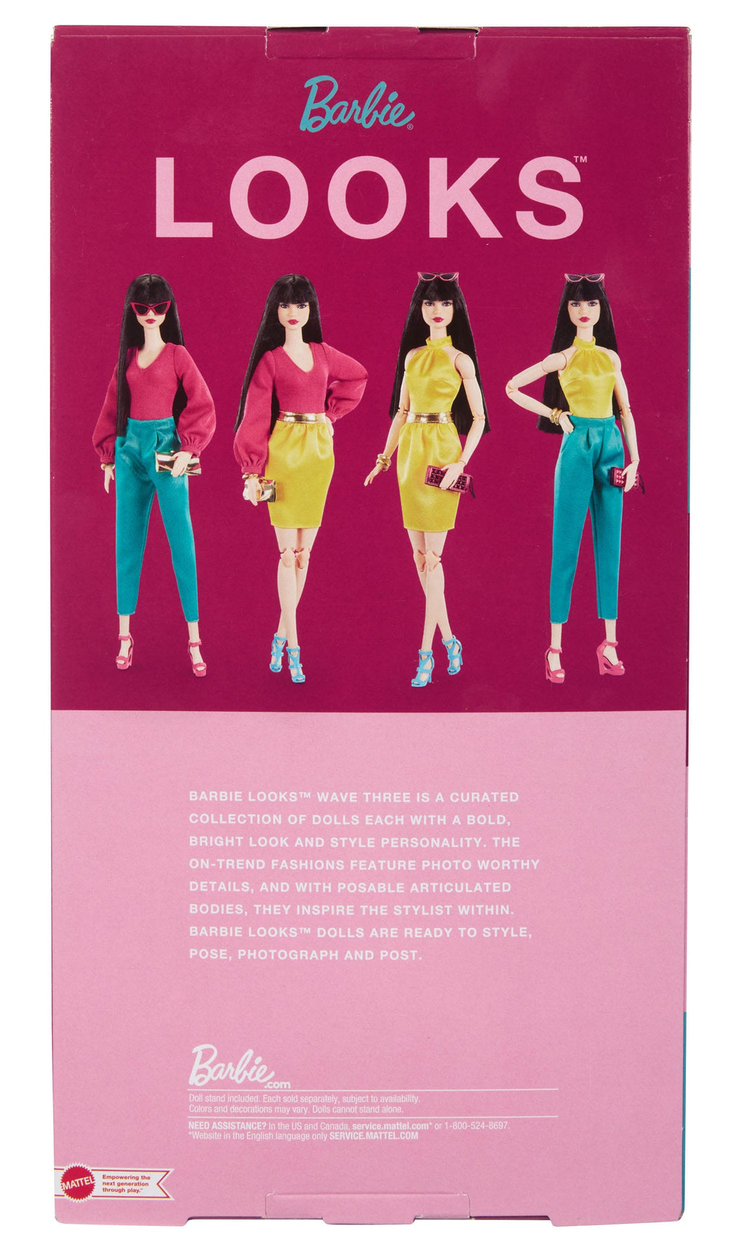 Barbie Signature Barbie Looks Doll With Mix-and-Match Fashions - Infinity Collectables  - #tag1#