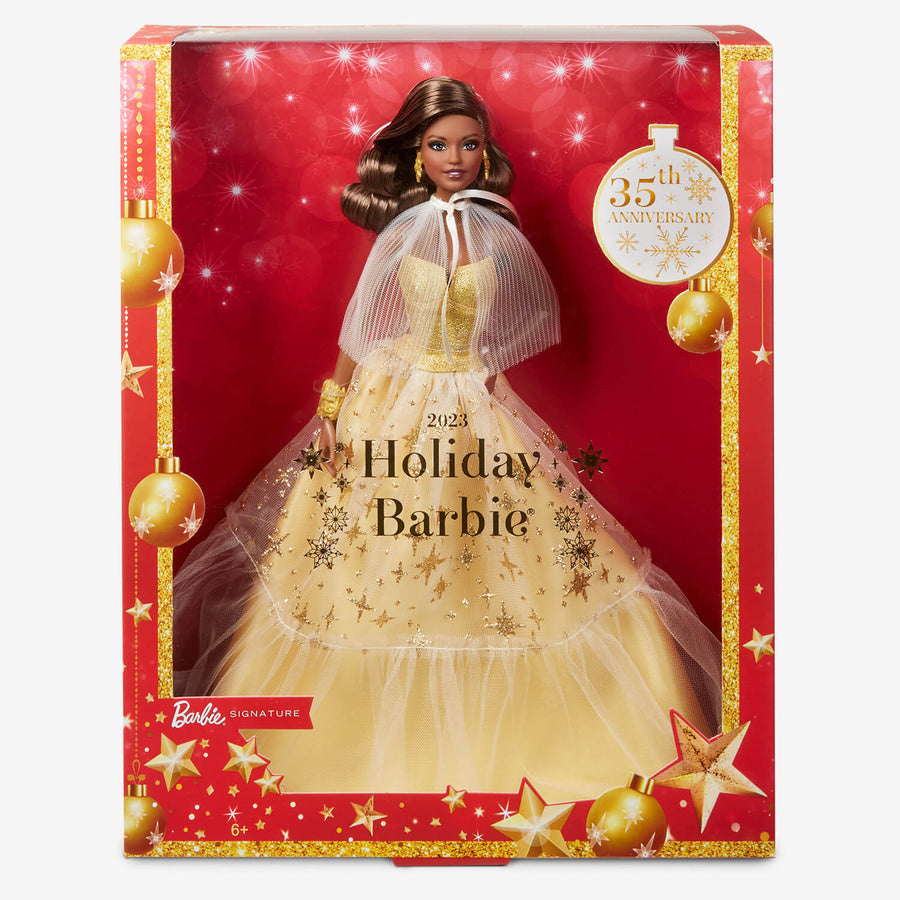 Barbie Signature Doll 35th Anniversary 2023 Holiday Doll Barbie - Infinity Collectables  - #tag1#