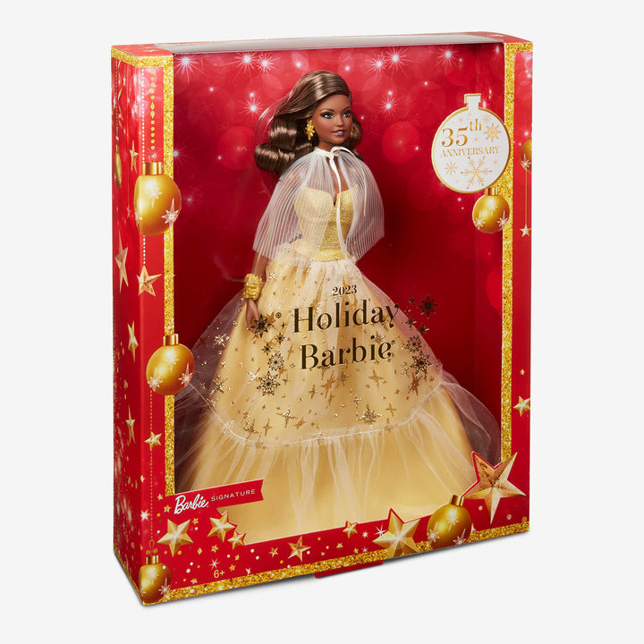 Barbie Signature Doll 35th Anniversary 2023 Holiday Doll Barbie - Infinity Collectables  - #tag1#