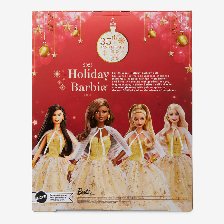 Barbie Signature Doll 35th Anniversary 2023 Holiday Doll Barbie - Infinity Collectables  - #tag1#