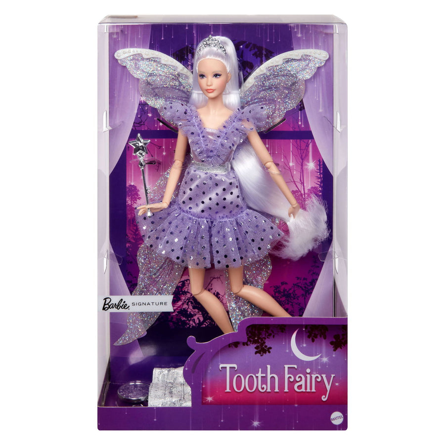 Barbie Signature Milestones Tooth Fairy Doll With Wand & Fairy Wings *Exclusive - Infinity Collectables  - #tag1#