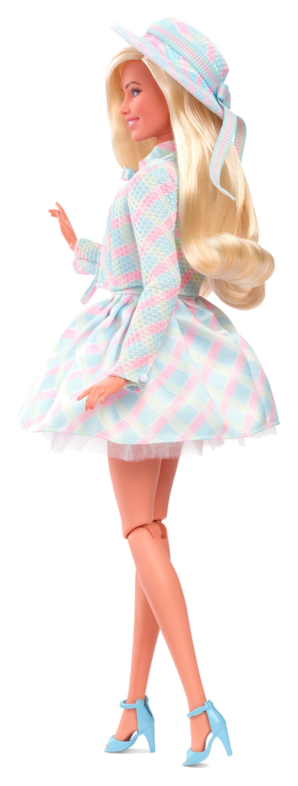 Barbie The Movie Doll Margot Robbie As Barbie In Plaid Matching Set - Infinity Collectables  - #tag1#