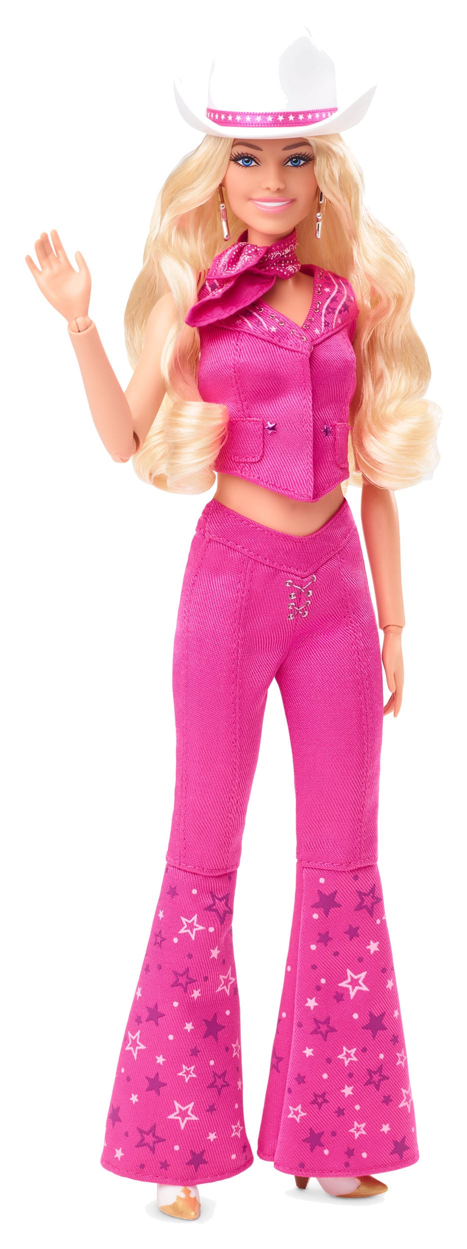 Barbie The Movie Doll Margot Robbie Barbie in Pink Western Outfit - Infinity Collectables  - #tag1#