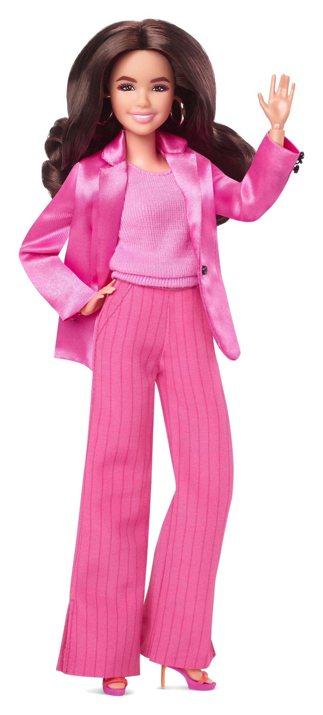 Barbie The Movie Gloria Doll Wearing Pink Power Pantsuit - Infinity Collectables  - #tag1#