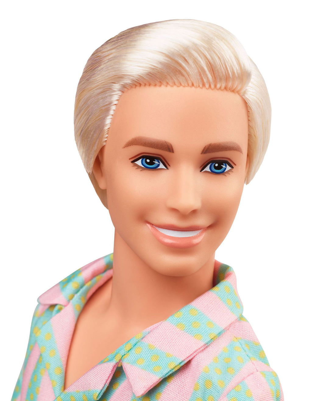 Barbie The Movie Ken Doll Wearing Pastel Striped Beach Matching Set - Infinity Collectables  - #tag1#