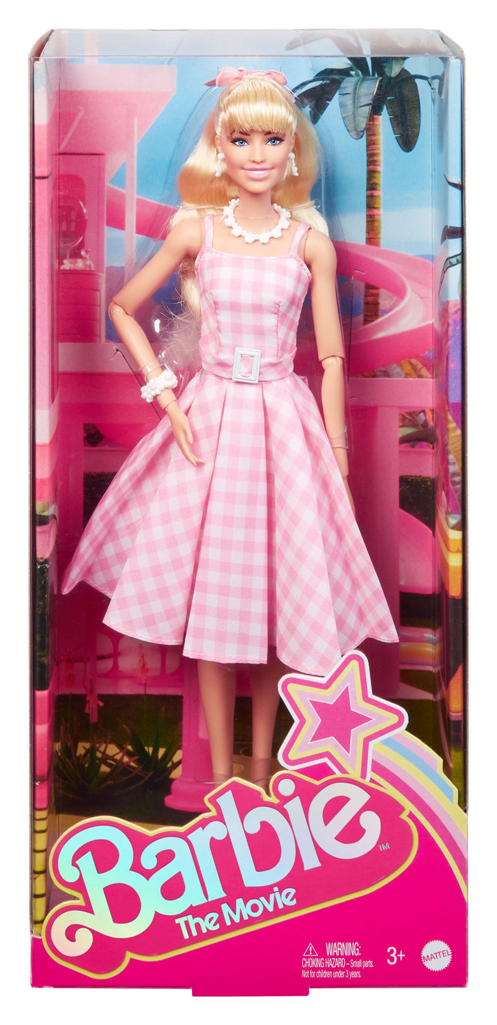 Barbie The Movie Margot Robbie As Barbie In Pink Gingham Dress - Infinity Collectables  - #tag1#