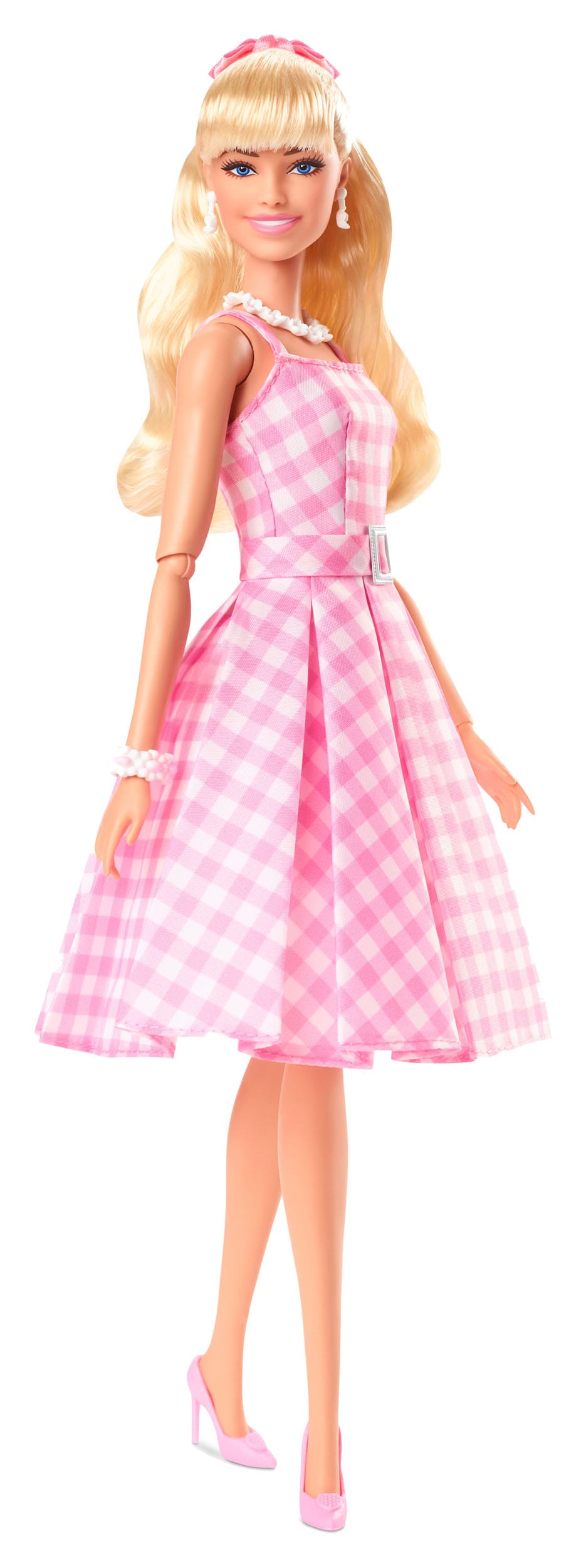 Barbie The Movie Margot Robbie As Barbie In Pink Gingham Dress - Infinity Collectables  - #tag1#