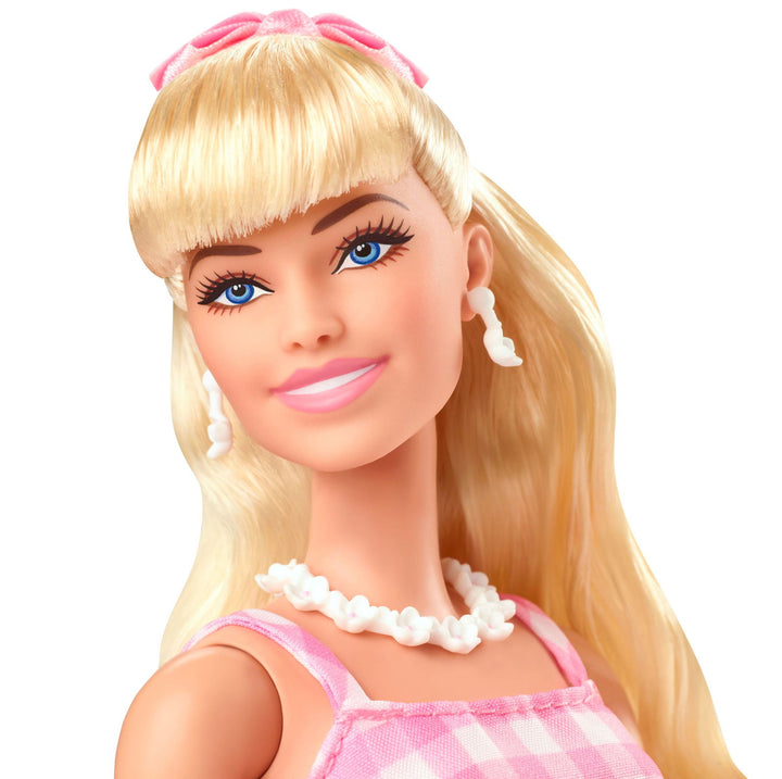 Barbie The Movie Margot Robbie As Barbie In Pink Gingham Dress - Infinity Collectables  - #tag1#