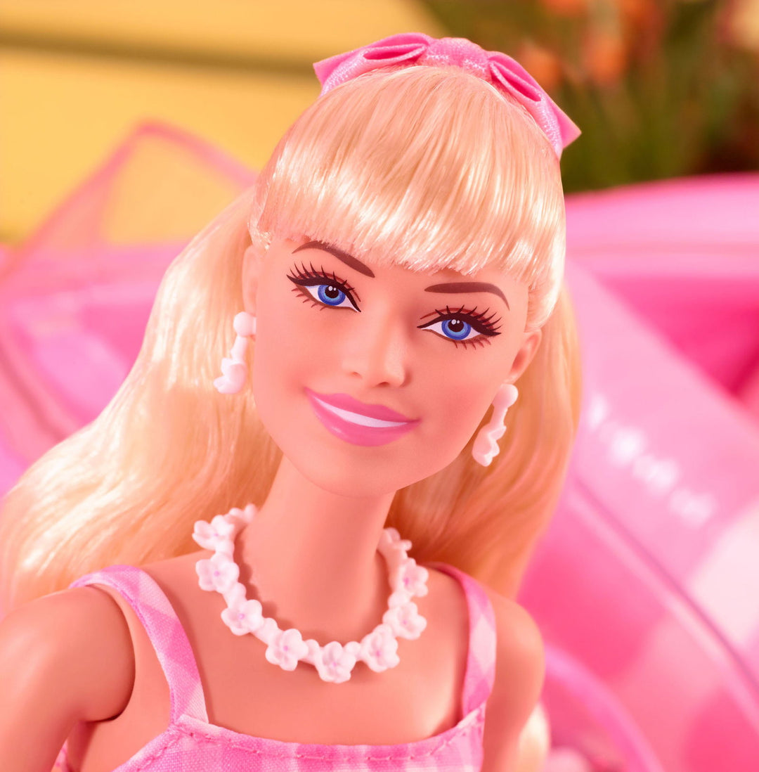 Barbie The Movie Margot Robbie As Barbie In Pink Gingham Dress - Infinity Collectables  - #tag1#