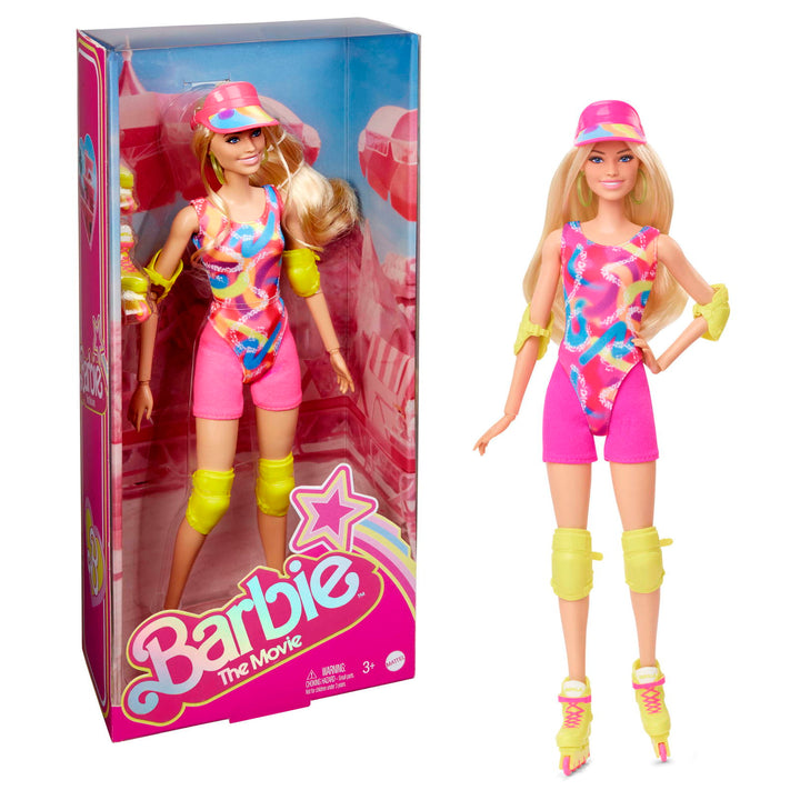 Barbie The Movie Neon Roller Skating Margot Robbie Barbie Doll - Infinity Collectables  - #tag1#