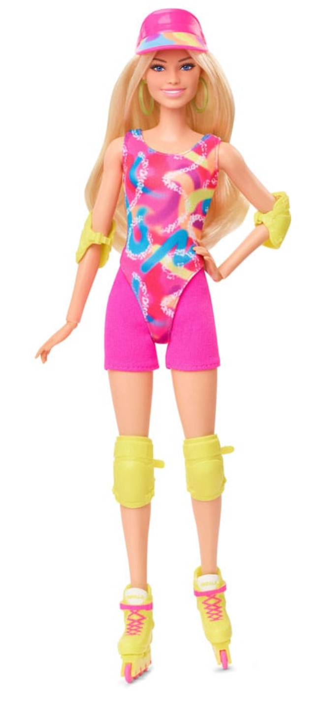 Barbie The Movie Neon Roller Skating Margot Robbie Barbie Doll - Infinity Collectables  - #tag1#