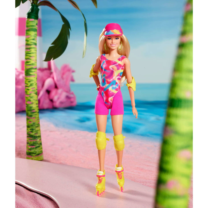 Barbie The Movie Neon Roller Skating Margot Robbie Barbie Doll - Infinity Collectables  - #tag1#