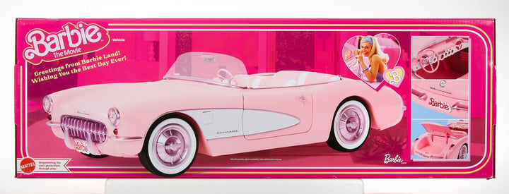 Barbie The Movie Pink Corvette Convertible Car - Infinity Collectables  - #tag1#