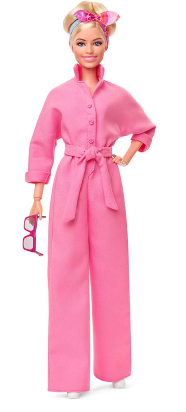 Barbie The Movie Pink Power Jumpsuit Margot Robbie Barbie Doll - Infinity Collectables  - #tag1#