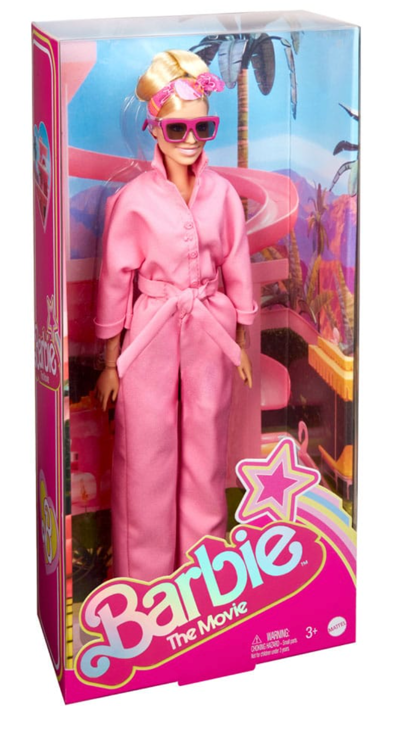 Barbie The Movie Pink Power Jumpsuit Margot Robbie Barbie Doll - Infinity Collectables  - #tag1#