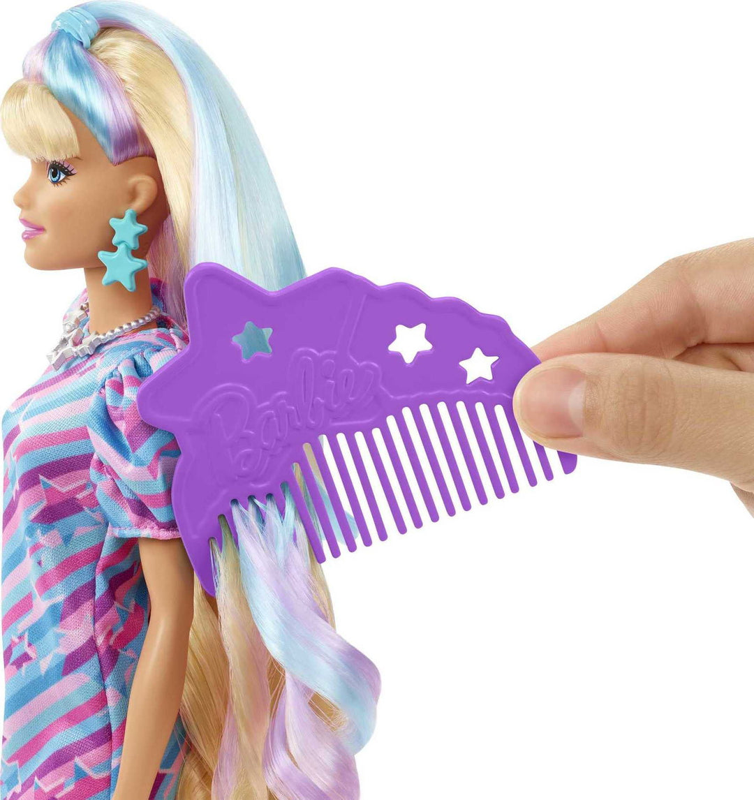 Barbie Totally Hair Doll & Accessories - Star Theme - Infinity Collectables  - #tag1#