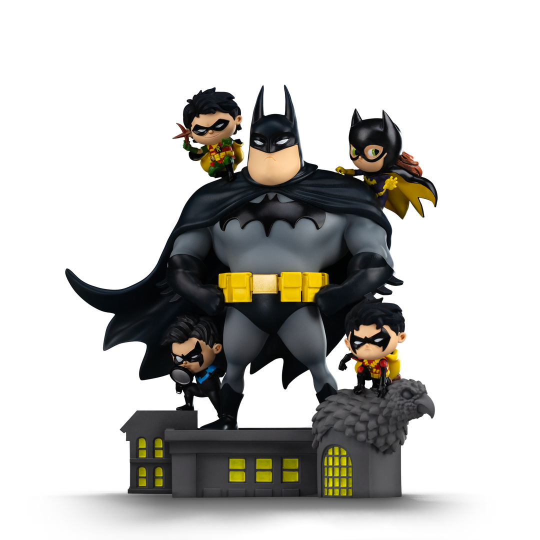 Iron Studios DC Comics Animated Icons Batman Family 1/10 Deluxe Art Scale Statue