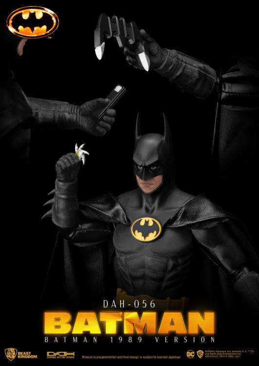 Batman (1989) Dynamic 8ction Heroes Batman Action Figure - Infinity Collectables  - #tag1#