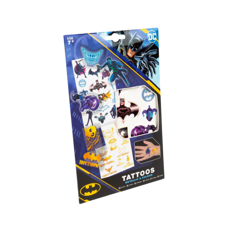 Batman Tattoos collectible from PoundFun