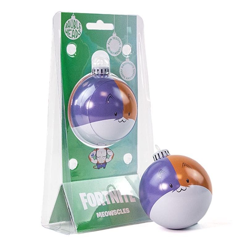 Bauble Heads Fortnite ‘Meowscles’ Christmas Decoration Ornament - Infinity Collectables  - #tag1#