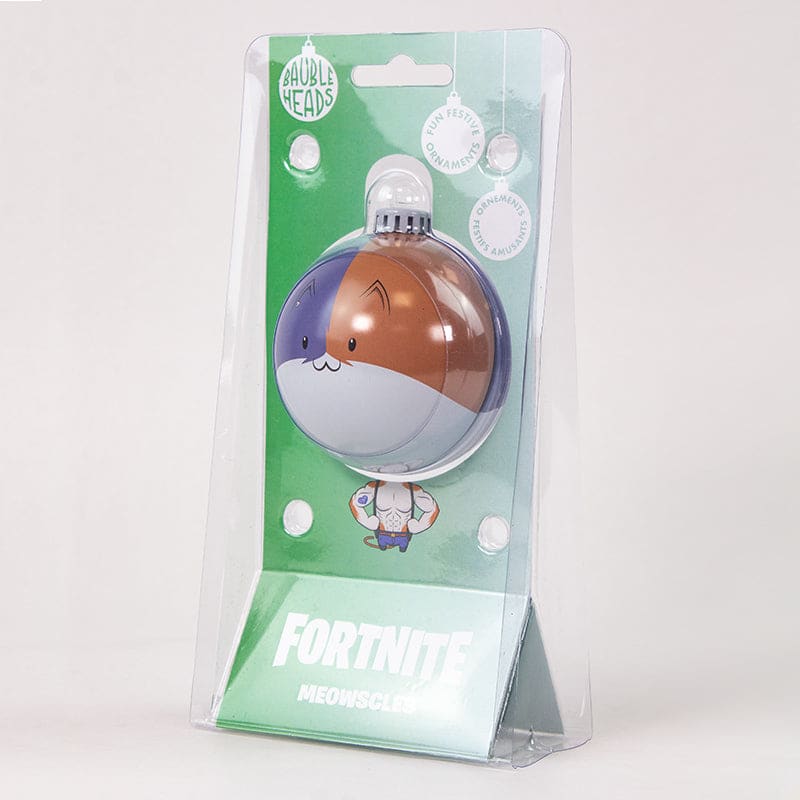 Bauble Heads Fortnite ‘Meowscles’ Christmas Decoration Ornament - Infinity Collectables  - #tag1#